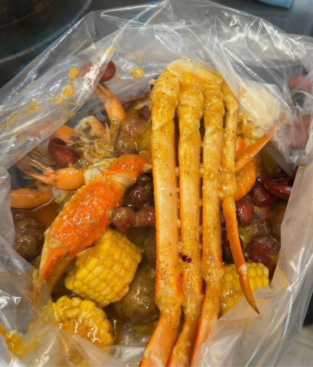 Seafood boil bag menu number 2